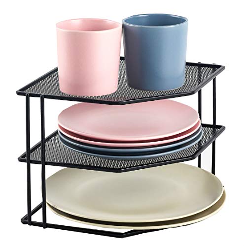 Neat-O 3-Tier Corner Shelf Counter and Cabinet Organizer (3-Tier Organizer)
