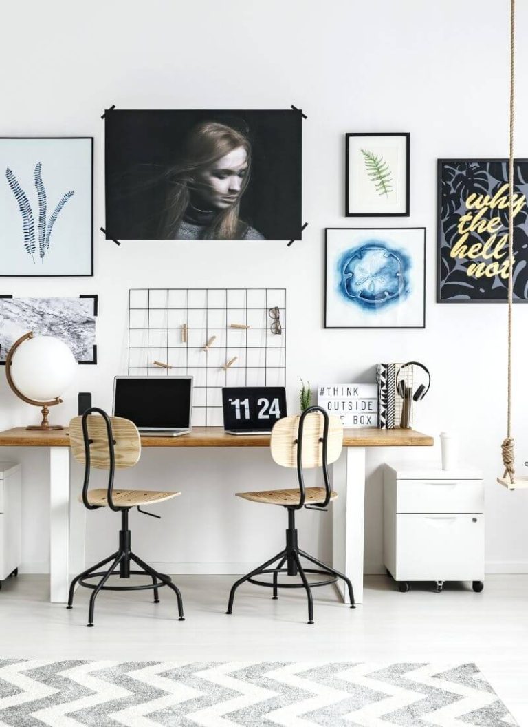 setting up a home office