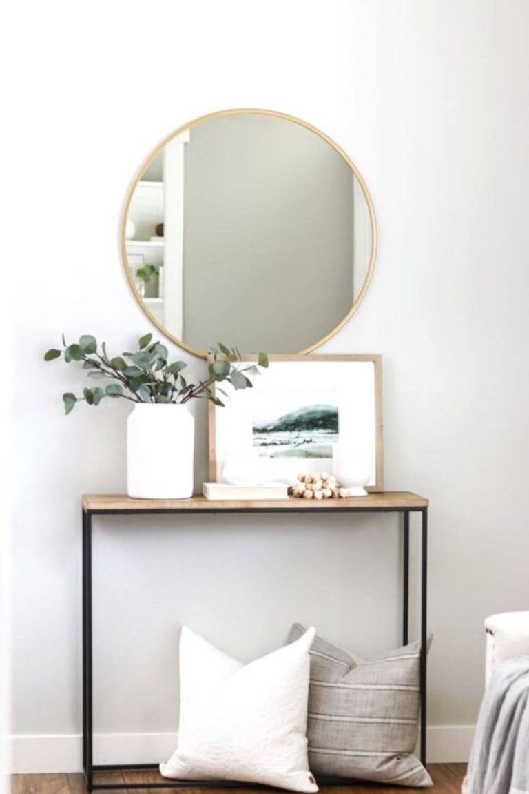 entryway table for a small apartment