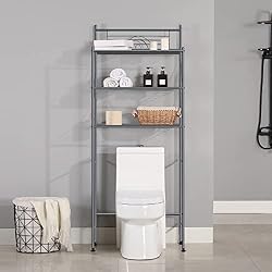 over the toilet storage