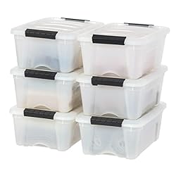 plastic storage bins