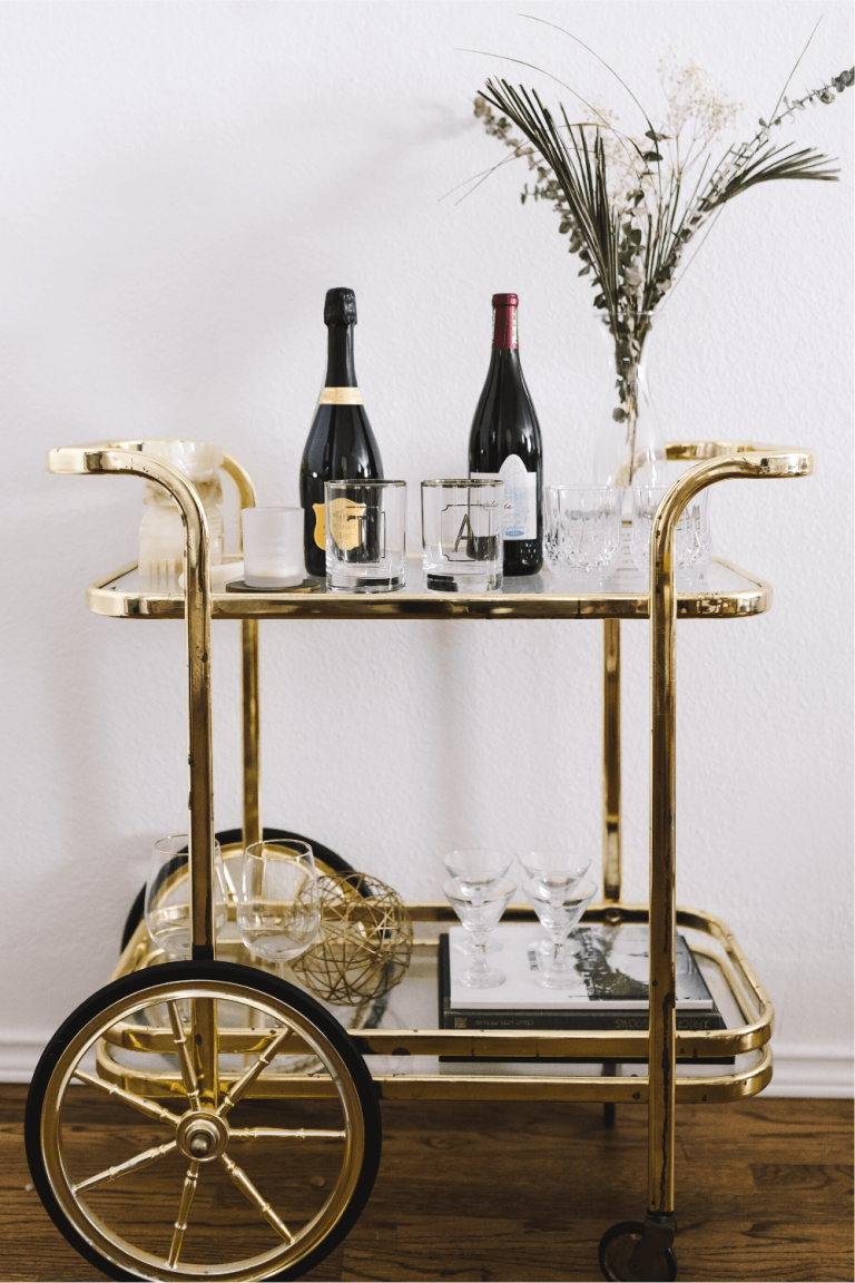 bar cart ideas