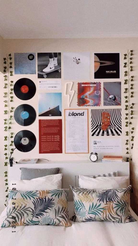 art wall collage