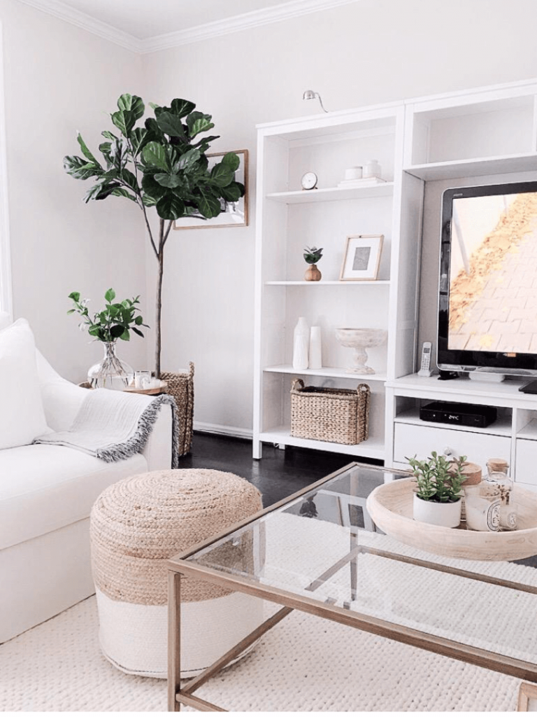 minimalist ottoman