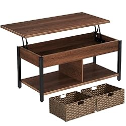 rectangle coffee table with liftable top