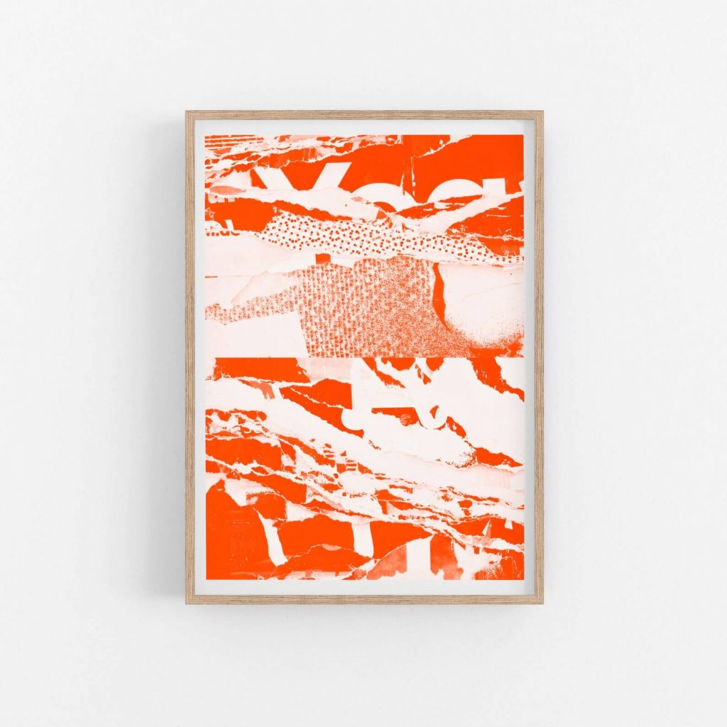 abstract print art