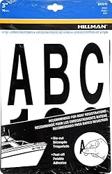 black letters