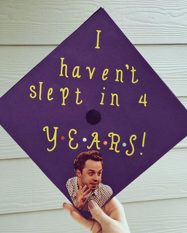 friends quote grad cap