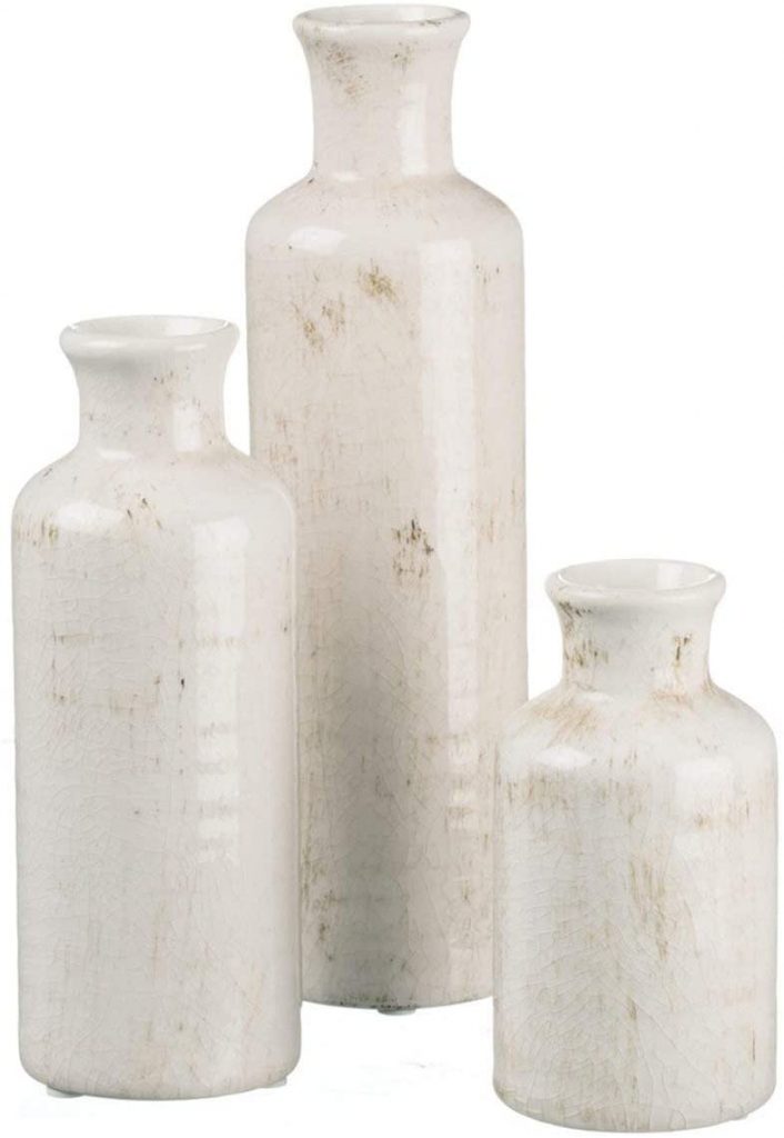 ceramic vase set for greenery