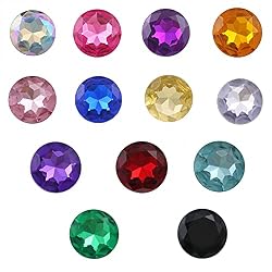 colorful round rhinestones