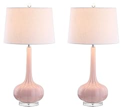 pink bedside lamp