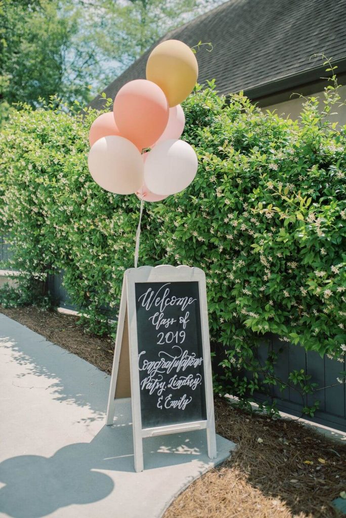 graduation party sign