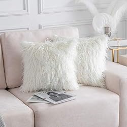 white fluffy pillow for dorm