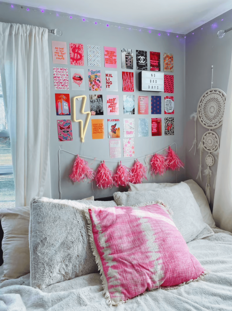 preppy wall decor