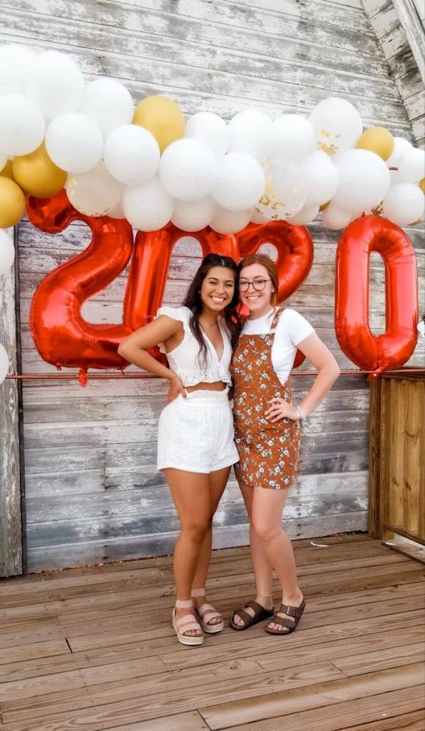 balloon garland for graduation