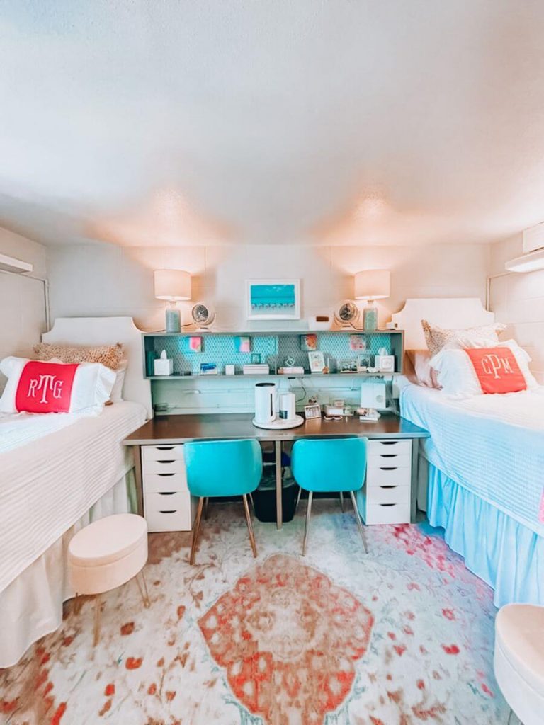 dorm room setup ideas