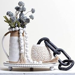 black wood chain ornament