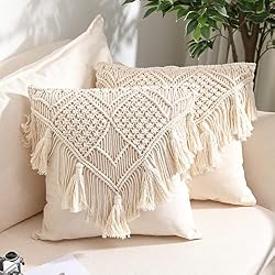 macrame pillows