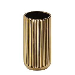 gold patterned vase