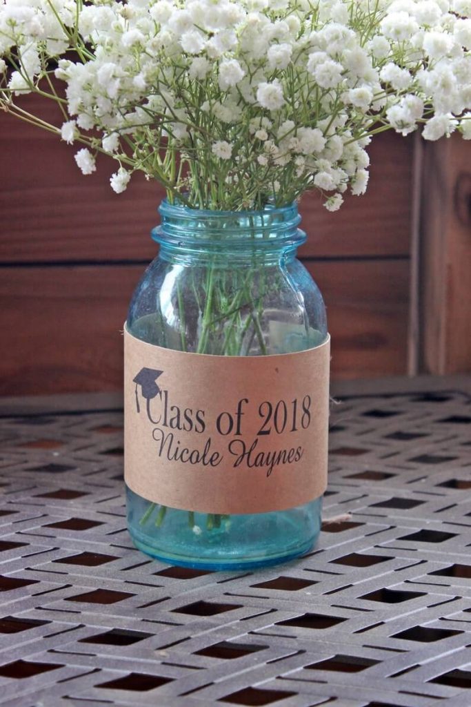 graduation party centerpieces