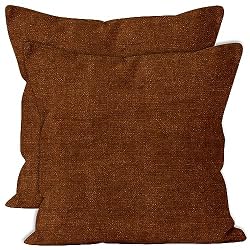 dark brown throw pillow