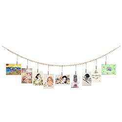 hanging photo display