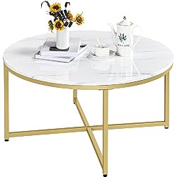marble gold coffee table