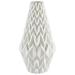 geometric pattern vase
