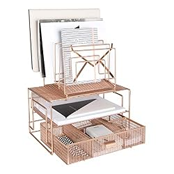 rose gold desktop rack