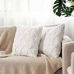 rhombus pattern pillow case