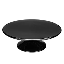 black cake stand