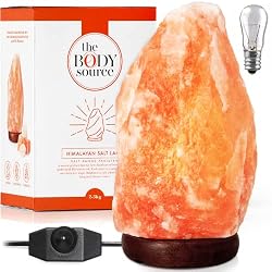pink salt lamp