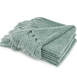 sage throw blanket