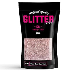 rose gold glitter