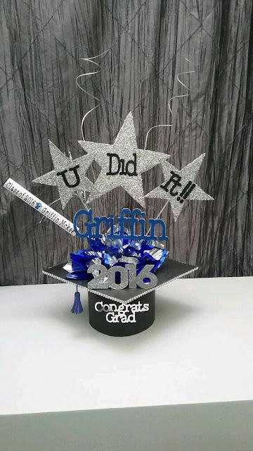 graduation centerpiece ideas for guys