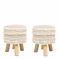 boho ottoman stool