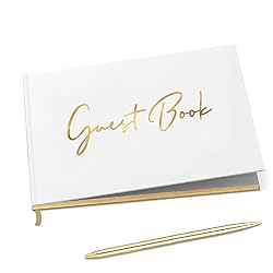 simple minimalist guest book