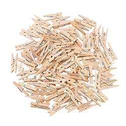small wooden clothespins