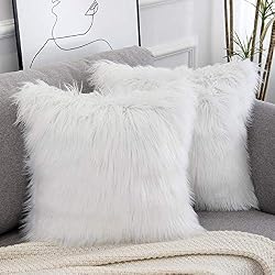 fluffy white pillow
