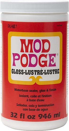 glass mod podge