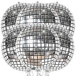 silver disco ball decorations