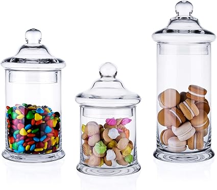 glass jars for candy buffet