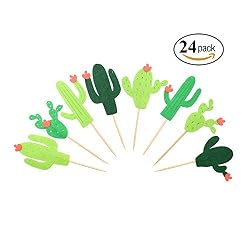 cactus cupcake toppers