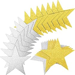 silver star cutouts