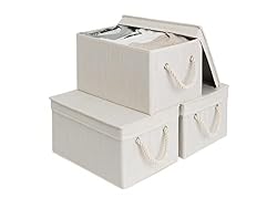 storage bins with lids
