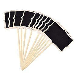 chalkboard centerpiece sticks