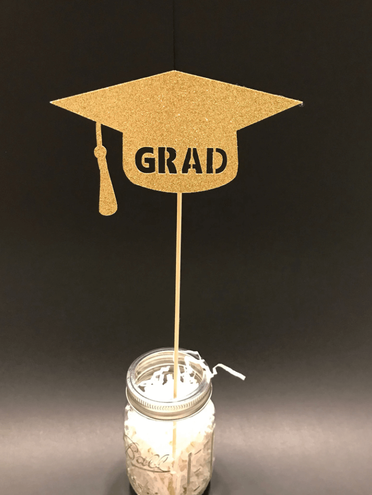 easy grad centerpieces