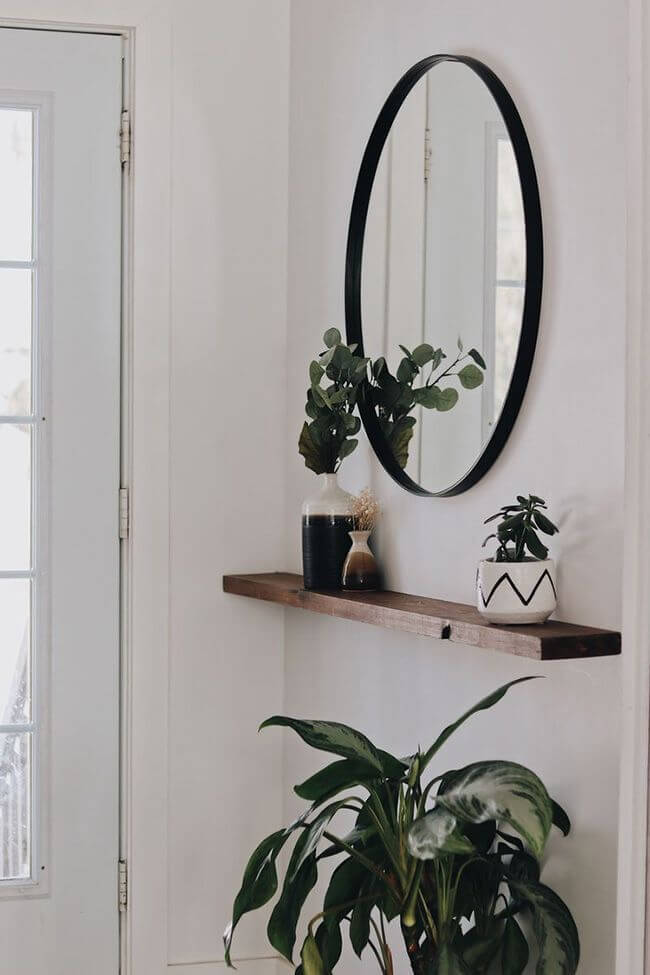 entryway organizer shelf