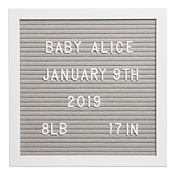 white letter board
