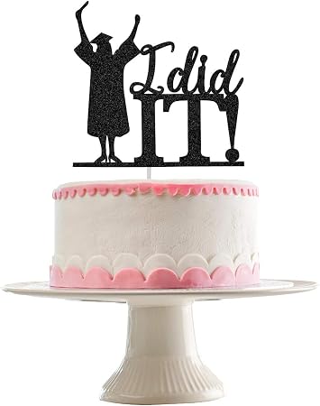 i did it centerpiece topper